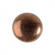 Les perles par Puca® Cabochon 14mm - Dark bronze 23980/14415